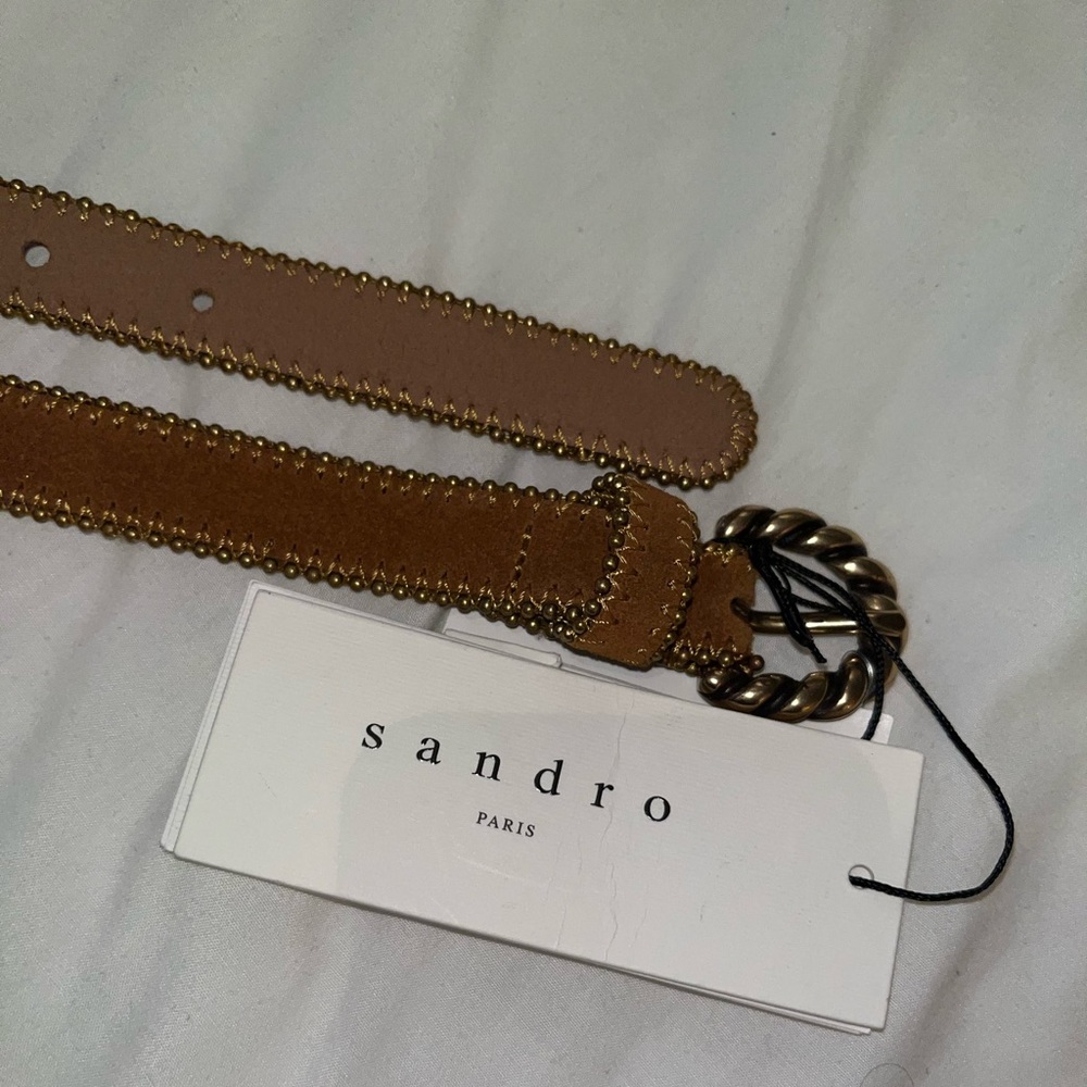 SOLD 🔴 SANDRO Paris belt